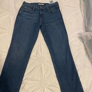 Levi's 505 Straight Leg Jeans Size 8